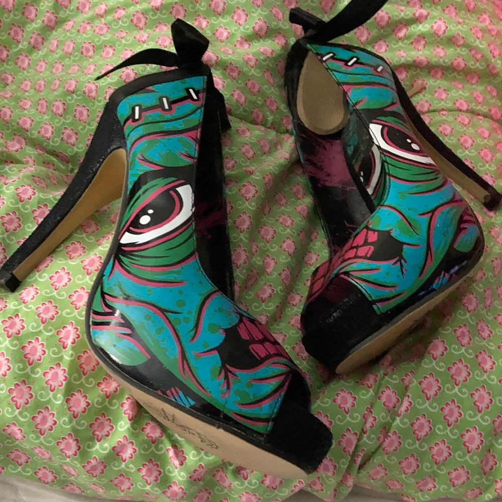 Iron Fist Frankenstein heels